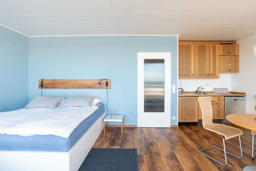 Raum mit Doppelbett