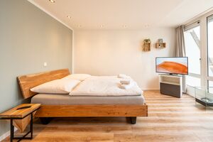 Raum mit Doppelbett