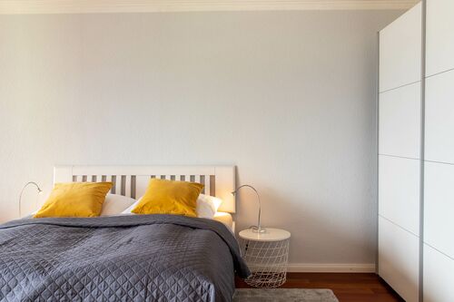Raum mit Doppelbett