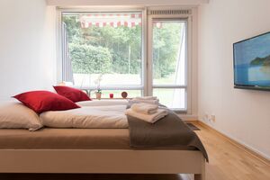 Raum mit Doppelbett