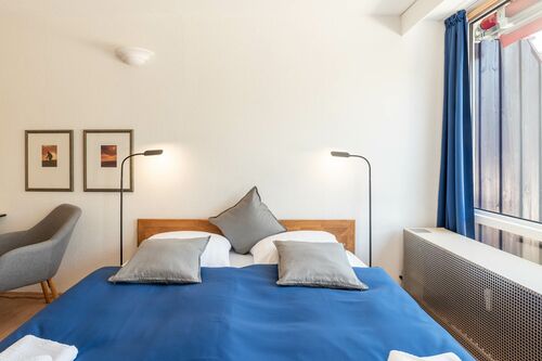 Raum mit Doppelbett