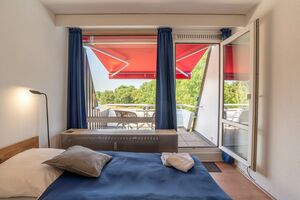 Raum mit Doppelbett