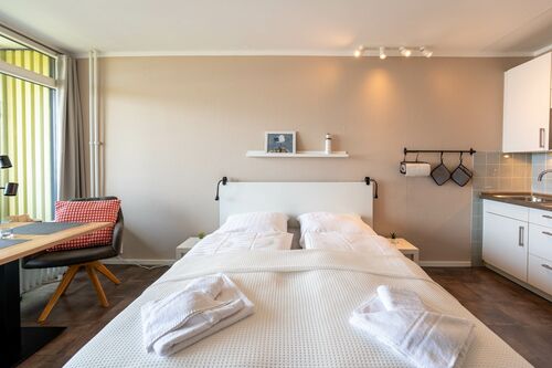 Raum mit Doppelbett
